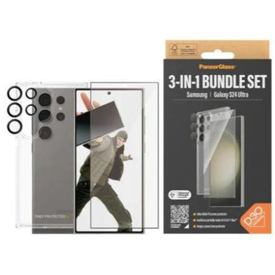 PanzerGlass 3-in-1 Bundle - Samsung GS24 Ultra