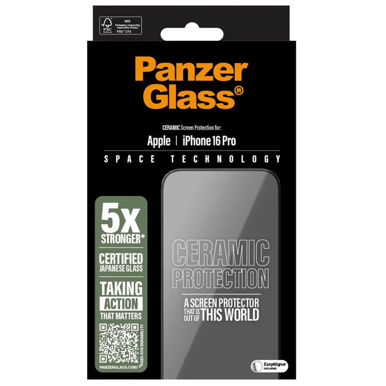 PanzerGlass iPhone 16 Pro  2854 Keramik Displayschutzfolie