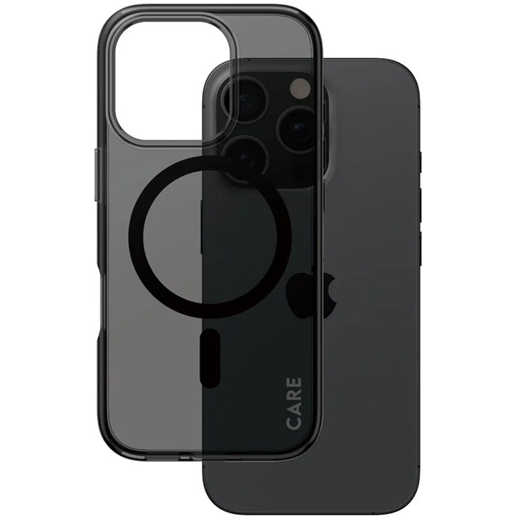 CARE by Panzer Flgship (MS) Case -iPhone 16 Pro - Smokey