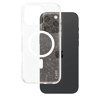 PanzerGlass iPhone 16 Pro Max CARE by PanzerGlass 1344 Flagship Case – Star Lit m. MagSafe Weiß