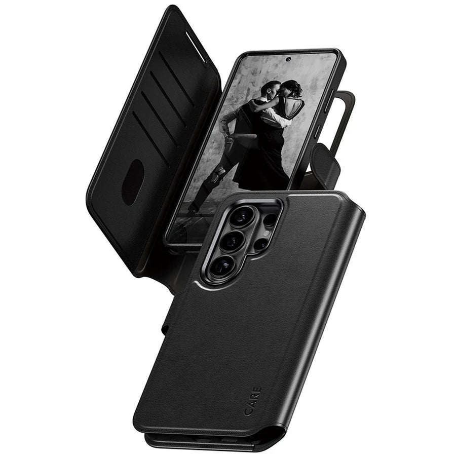 CARE by Panzer Tango Wallet Case-Samsung GS26 Ultra-Black