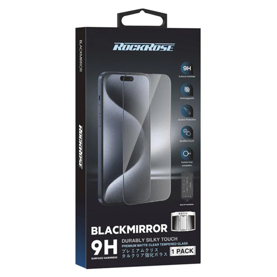 RockRose  iPhone 17 ( 6.1" )  Premium Matte Tempered Glass Screen Protector