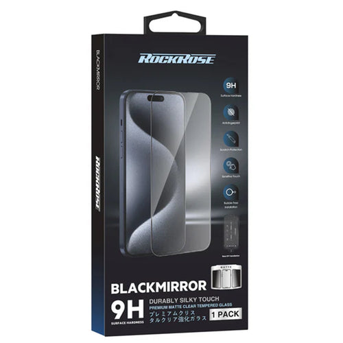 RockRose  iPhone 17 Pro Max ( 6.9" )  Premium Matte Tempered Glass Screen Protector