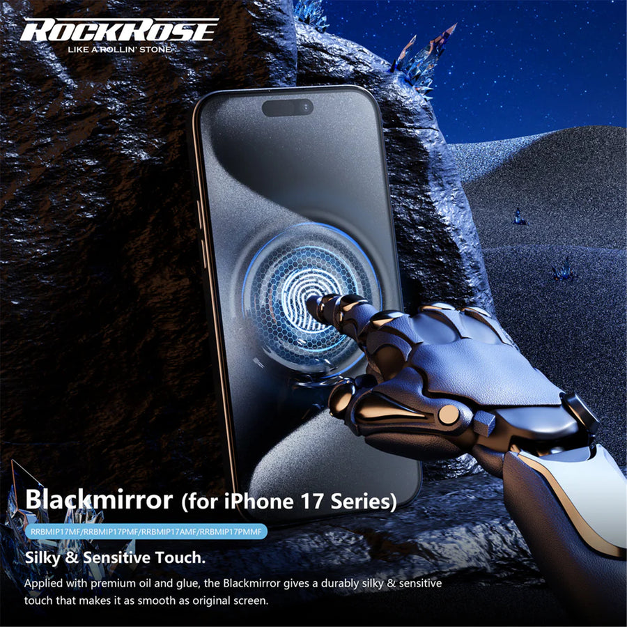 RockRose  iPhone 17 Pro Max ( 6.9" )  Premium Matte Tempered Glass Screen Protector