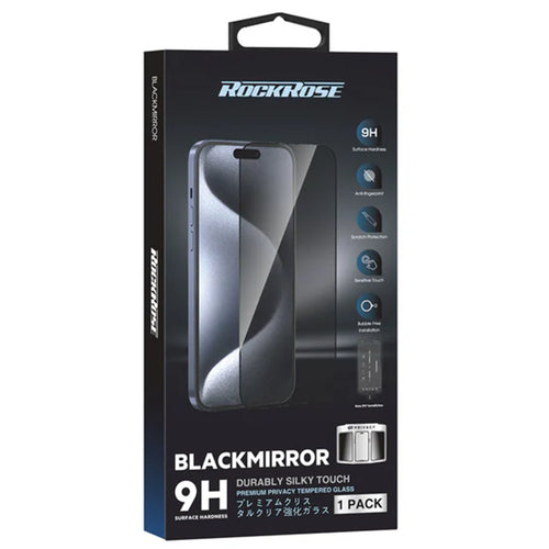 RockRose  iPhone 17 Air ( 6.6" )  Premium Privacy Tempered Glass Screen Protector
