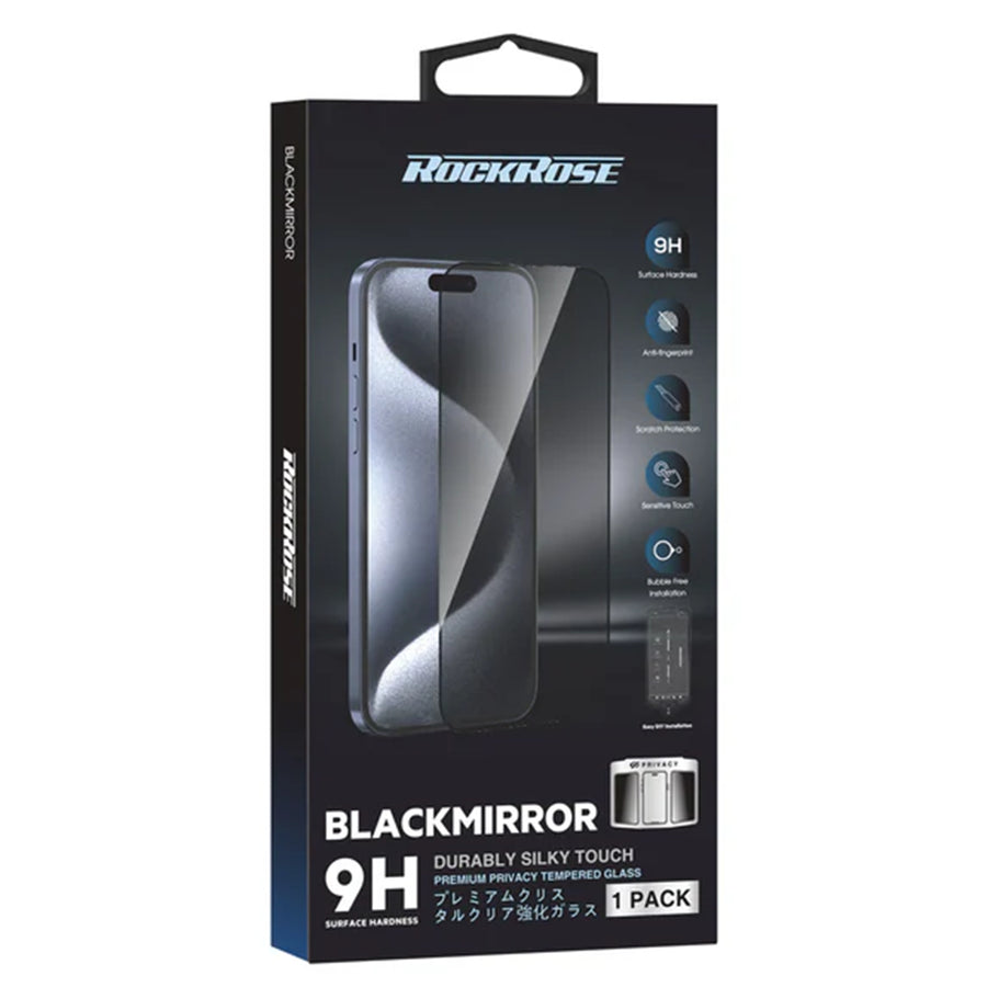 RockRose  iPhone 17 Pro Max ( 6.9" )  Premium Privacy Tempered Glass Screen Protector