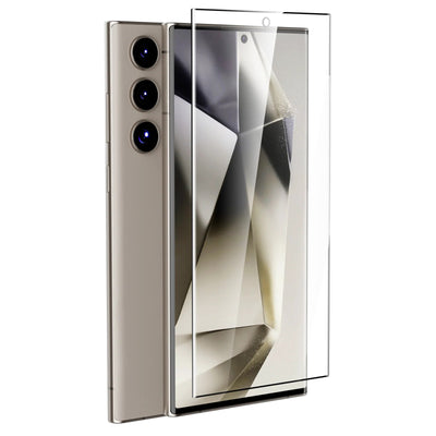 RockRose S26 Twin Pack Premium Tempered Glass Screen Protector with Dust-Free & Easy installation kit