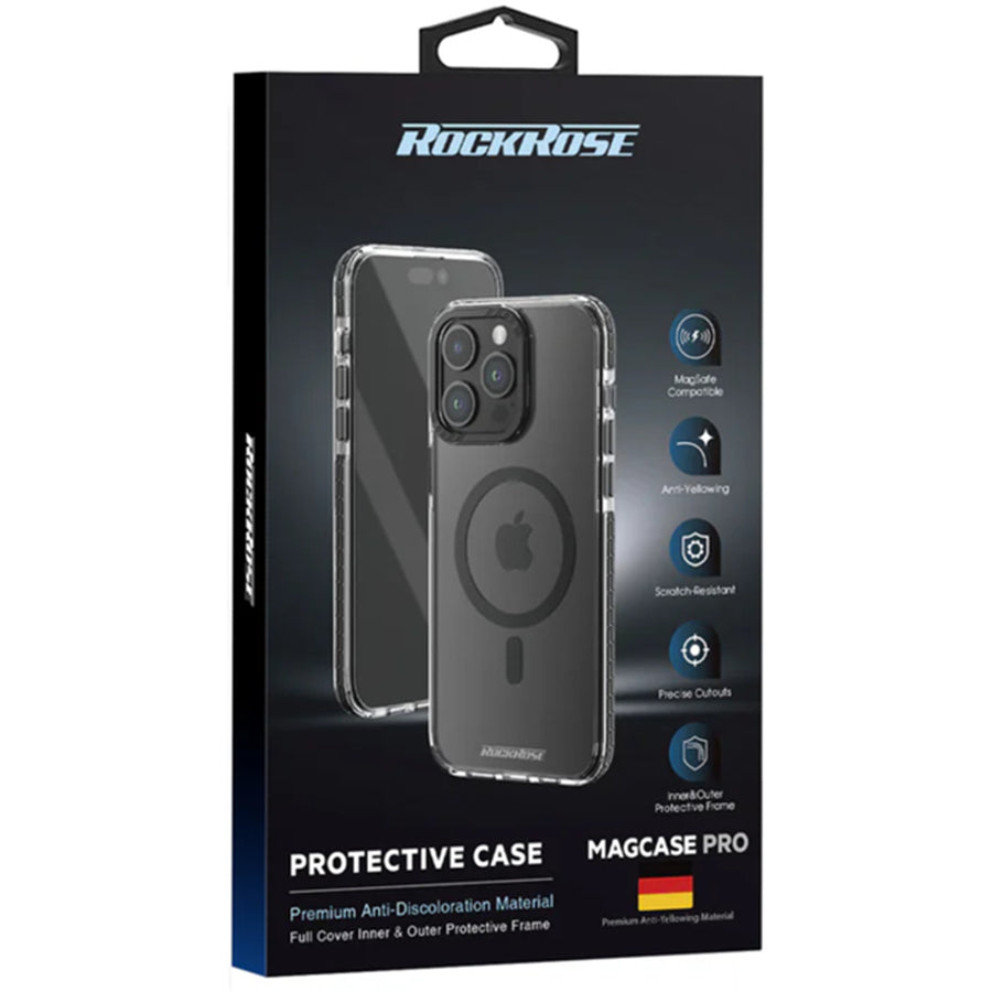 RockRose iPhone 16 Pro ( 6.3") Magcase Pro  Ultra Durable Phone Case - MagSafe Compatible