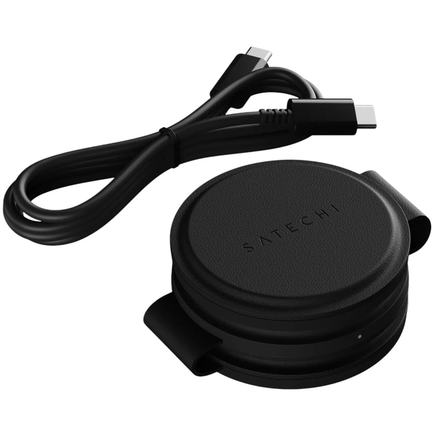SATECHI On the Go 3 in 1 Wireless Charger Black