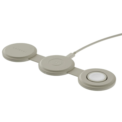 Satechi OntheGo 3-in-1 Wireless Charger (Sand)