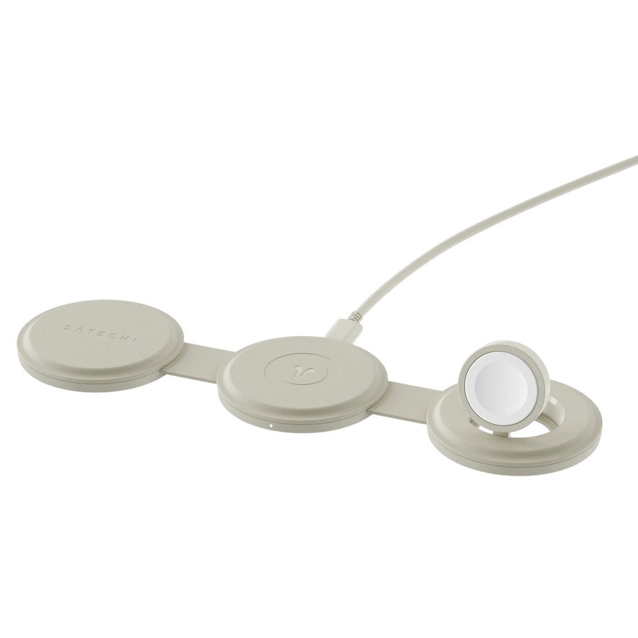 Satechi OntheGo 3-in-1 Wireless Charger (Sand)