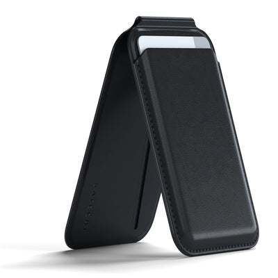 SATECHI Magnetic Wallet Stand for iPhone - Black