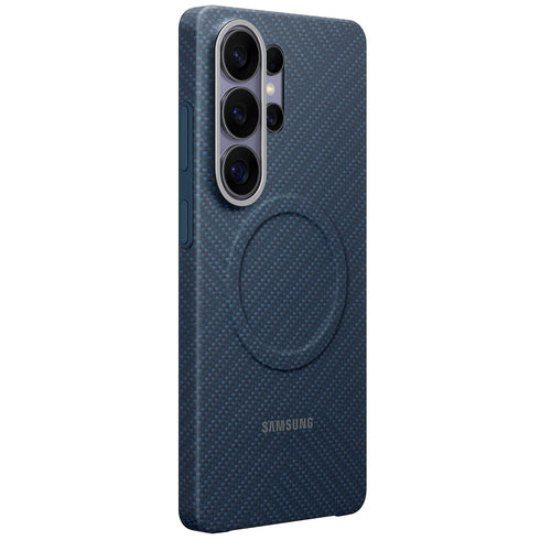 Samsung Galaxy S26 Ultra Carbon Magnet Case - Dark Blue