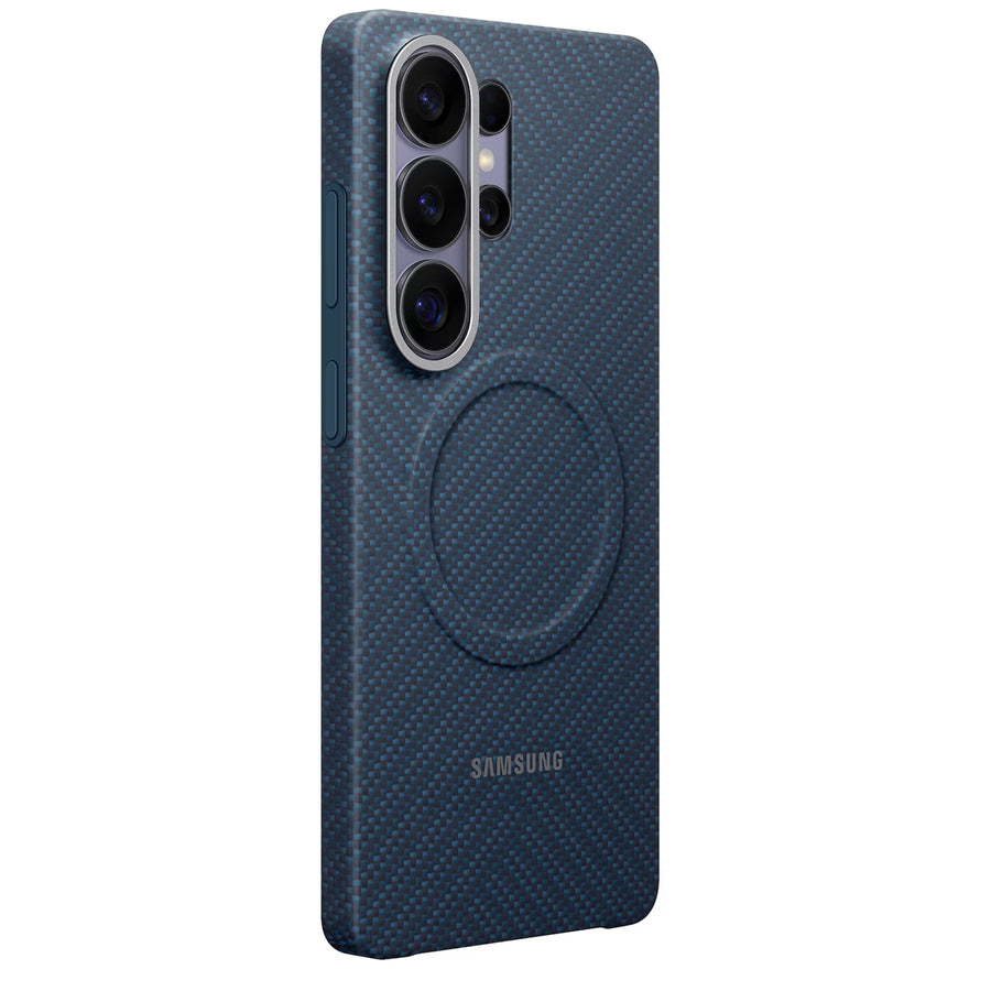 Samsung Galaxy S26 Ultra Carbon Magnet Case - Dark Blue