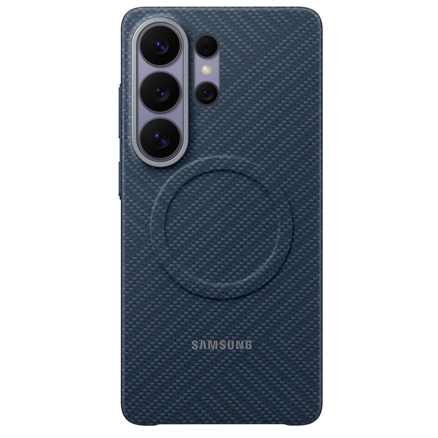 Samsung Galaxy S26 Ultra Carbon Magnet Case - Dark Blue