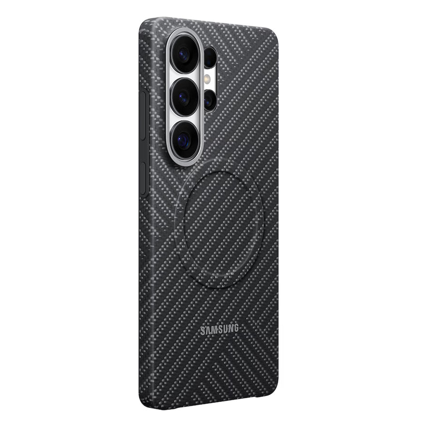 Samsung Galaxy S26 Ultra Carbon Magnet Case - Grey