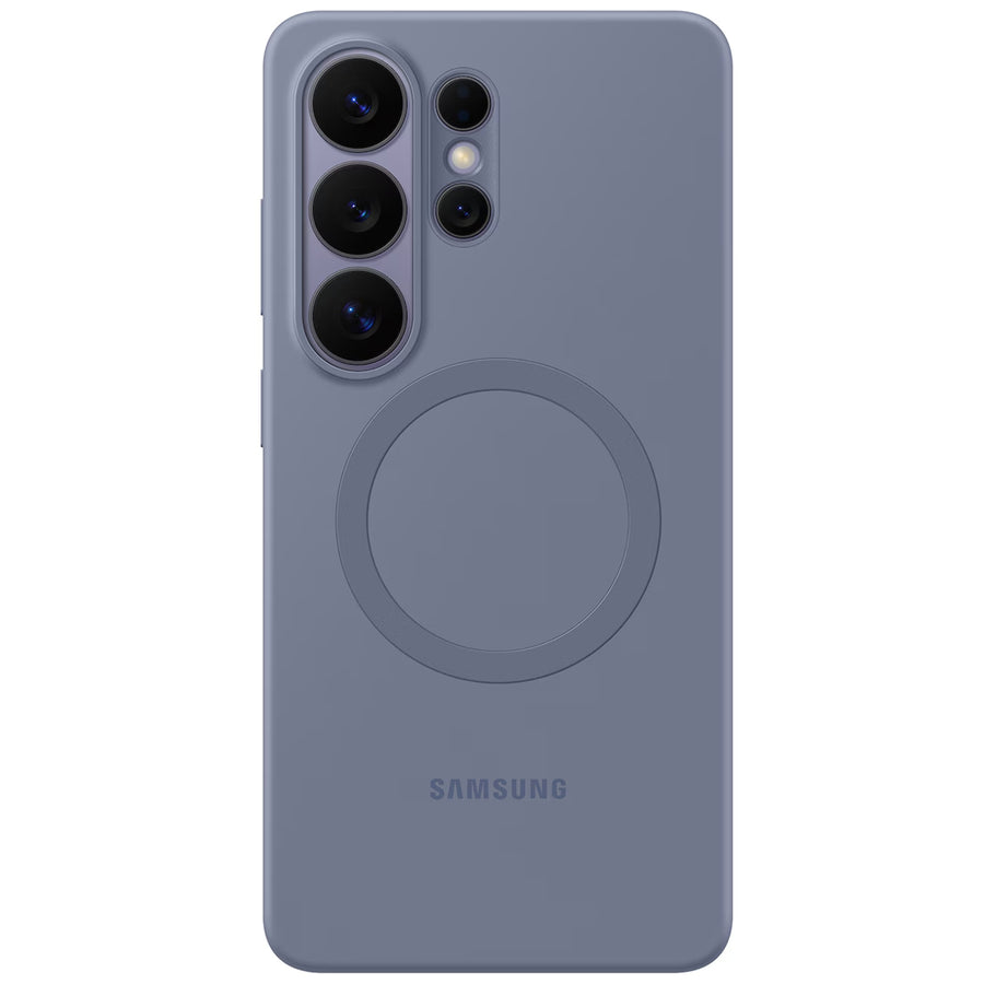 Samsung Galaxy S26 Ultra Silikon-Magnet-Hülle - Blauviolett