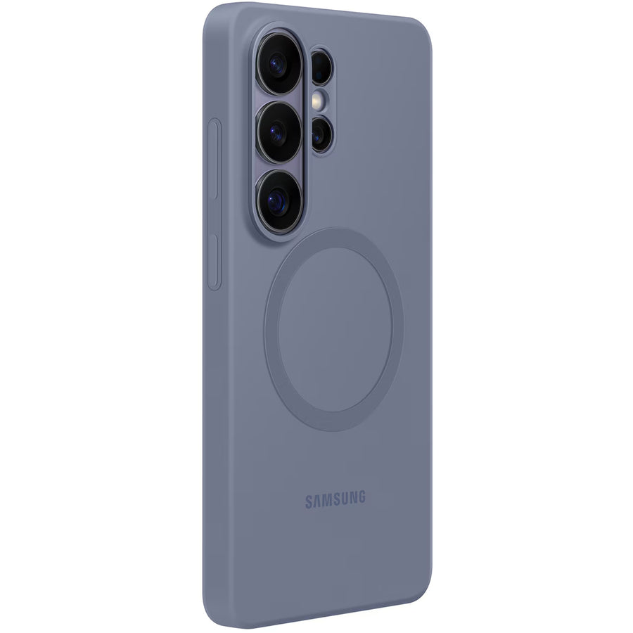 Samsung Galaxy S26 Ultra Silikon-Magnet-Hülle - Blauviolett
