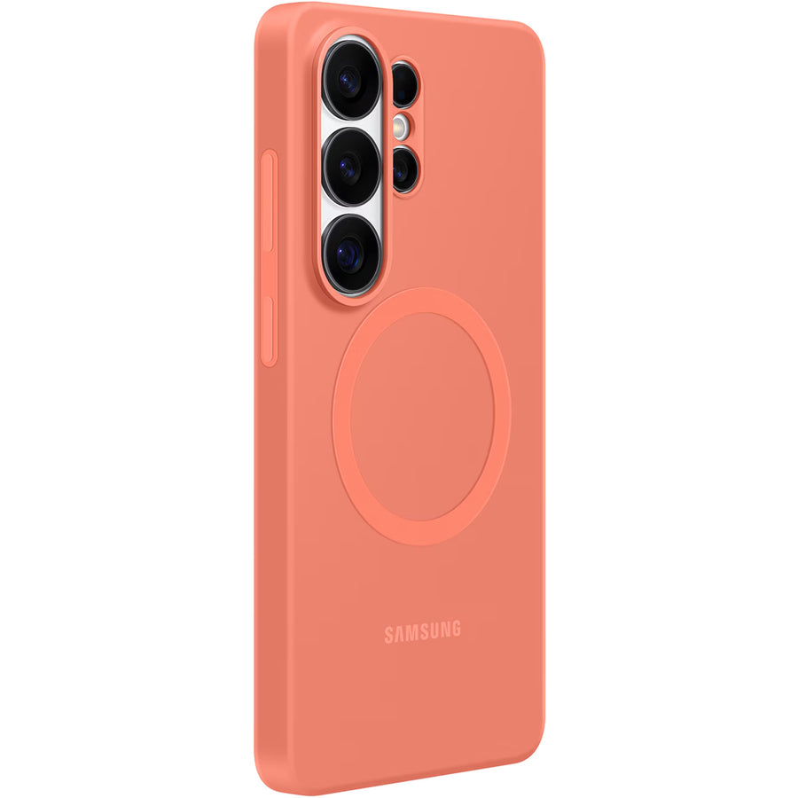 Samsung Galaxy S26 Ultra Silicone Magnet Case - Coralred