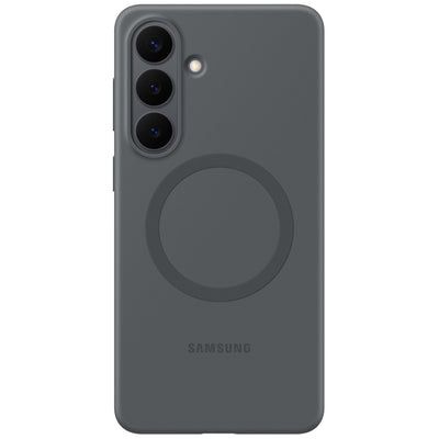 Samsung Galaxy S26+ Silikon-Magnethülle - Schwarz