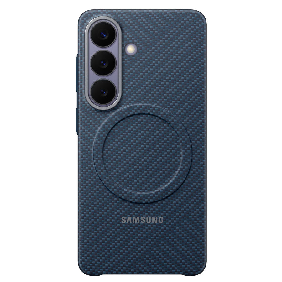 Samsung Galaxy S26 Carbon Magnet Case - Dark Blue