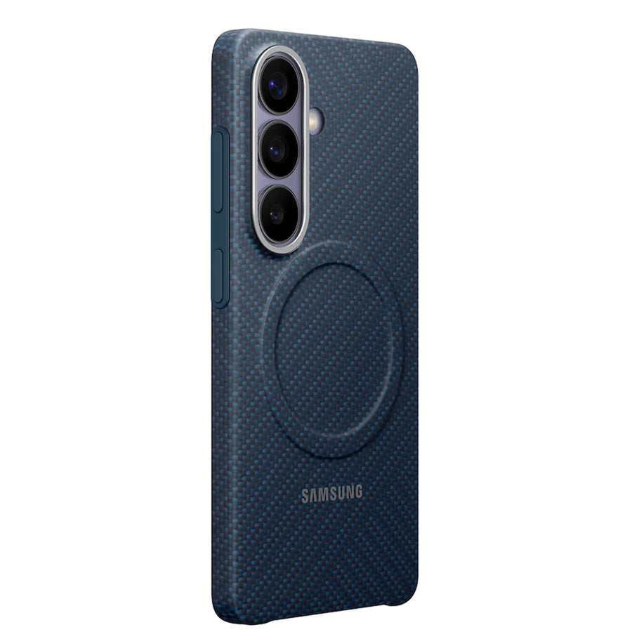 Samsung Galaxy S26 Carbon Magnet Case - Dark Blue