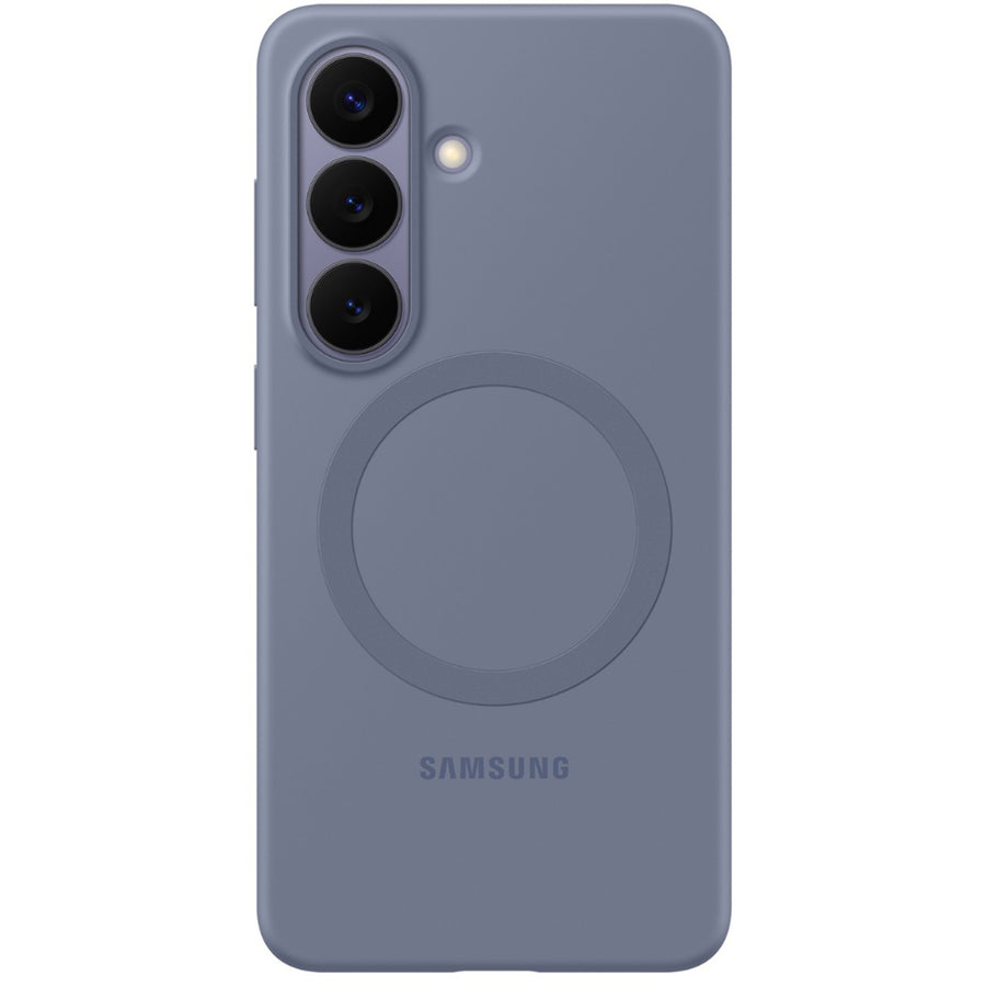 Samsung Galaxy S26 Silikon-Magnet-Hülle – Blauviolett