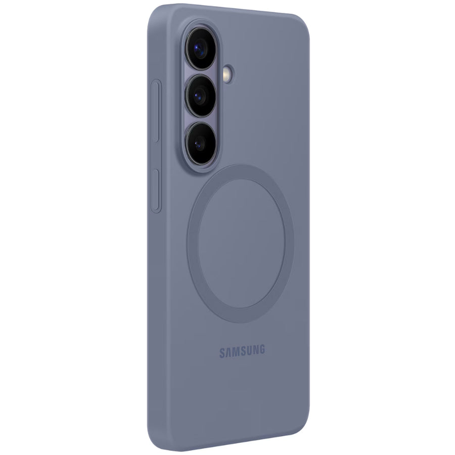 Samsung Galaxy S26 Silikon-Magnet-Hülle – Blauviolett