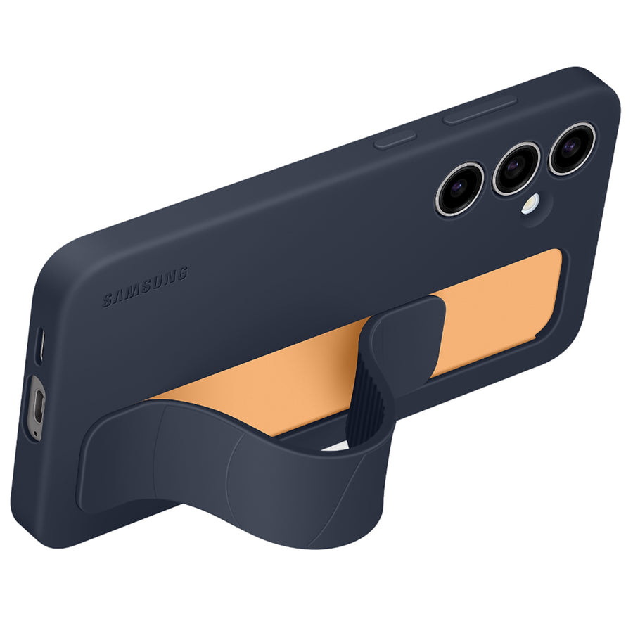 Samsung Galaxy S24 FE Standing Grip Case - Blue Black