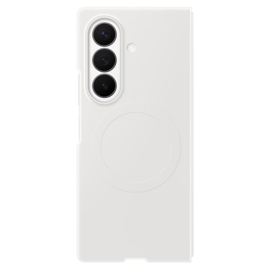 Samsung Galaxy Z Fold8 Ultra (2026) Silicone Magnet + Anti-reflecting Film - Cream