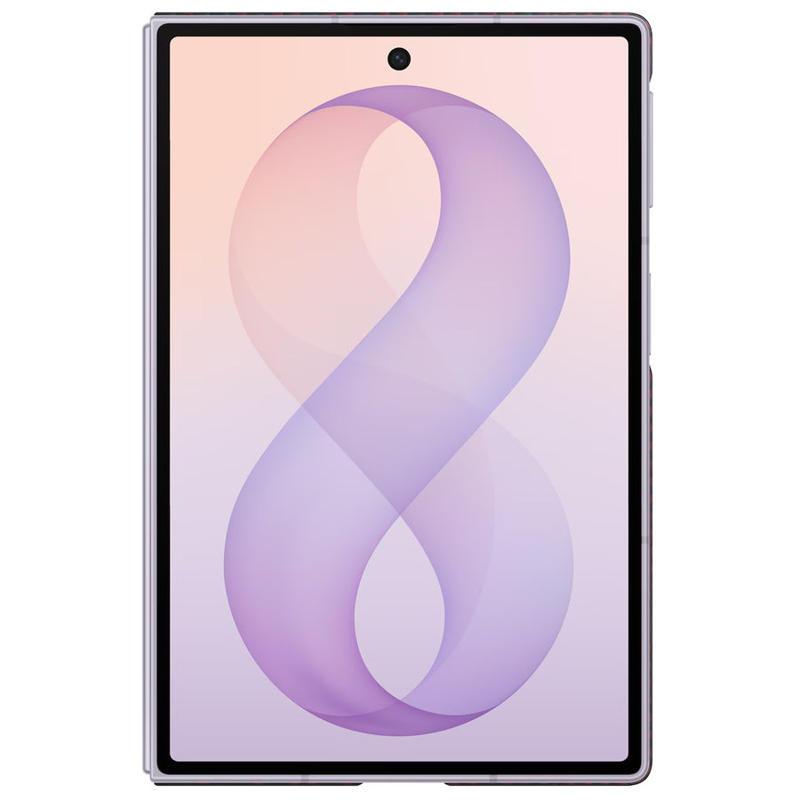 Samsung   Galaxy Z Fold8 (2026) Carbon Magnet Case + Anti-reflecting (AR) Film - Violet