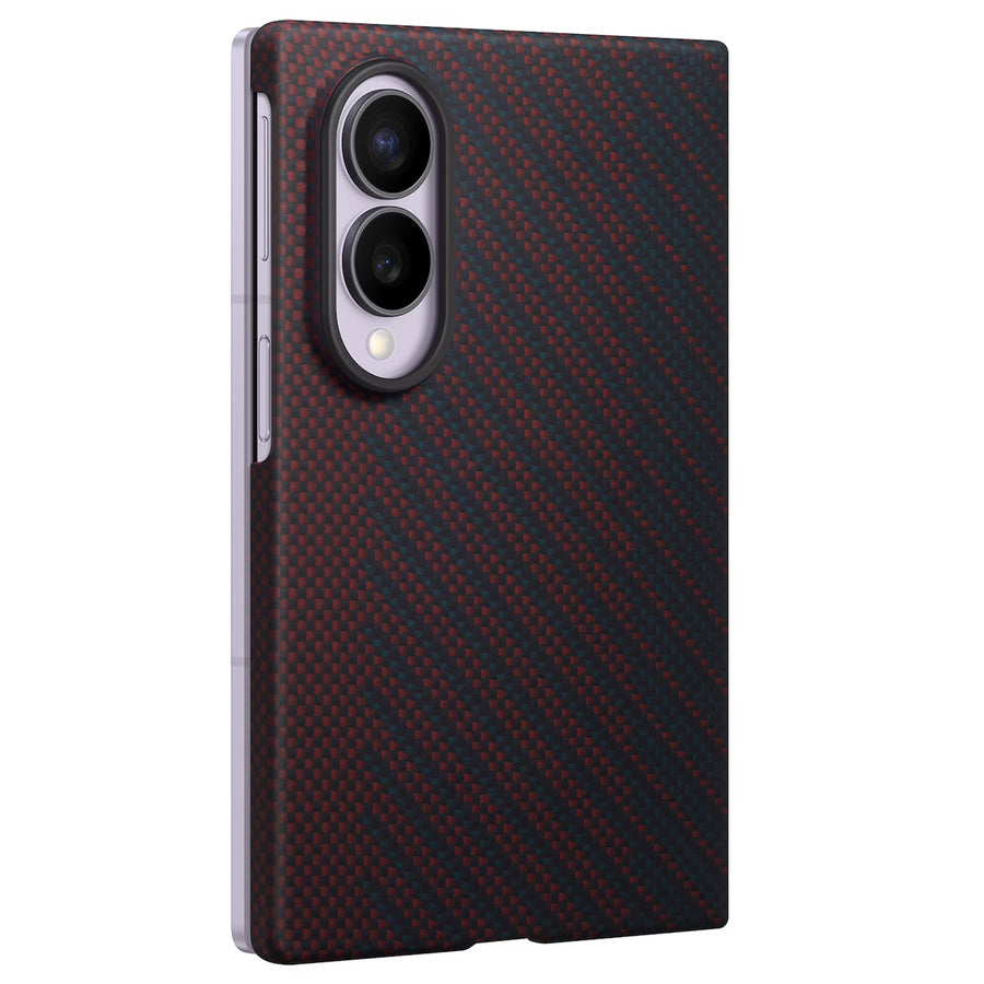 Samsung   Galaxy Z Fold8 (2026) Carbon Magnet Case + Anti-reflecting (AR) Film - Violet