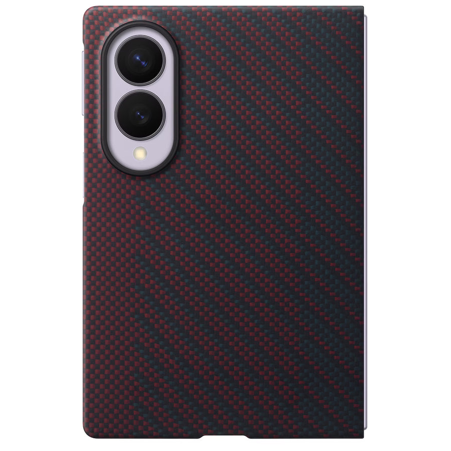 Samsung   Galaxy Z Fold8 (2026) Carbon Magnet Case + Anti-reflecting (AR) Film - Violet