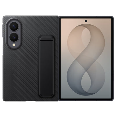 Samsung Galaxy Z Fold8 (2026) Carbon Standing + Anti-reflecting Film - Black