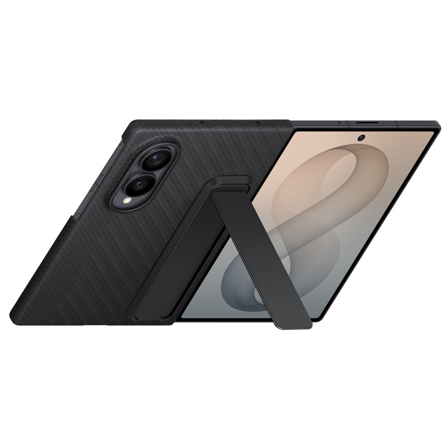 Samsung Galaxy Z Fold8 (2026) Carbon Standing + Anti-reflecting Film - Black