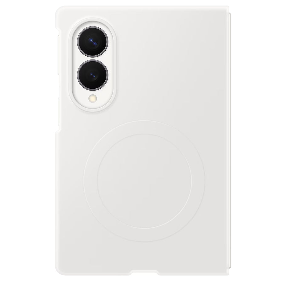 Samsung   Galaxy Z Fold8 (2026) Silicone Magnet Case + Anti-reflecting (AR) Film - Cream