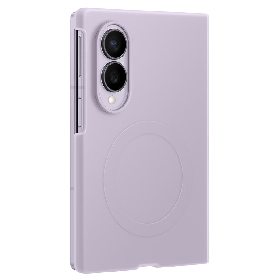 Samsung   Galaxy Z Fold8 (2026) Silicone Magnet Case + Anti-reflecting (AR) Film - Lavender