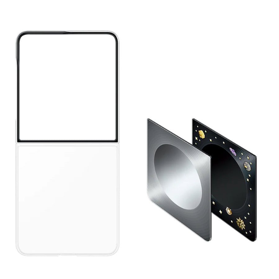 Samsung Galaxy Z Flip8 (2026) Flipsuit Magnet + Anti-reflecting Film - Black