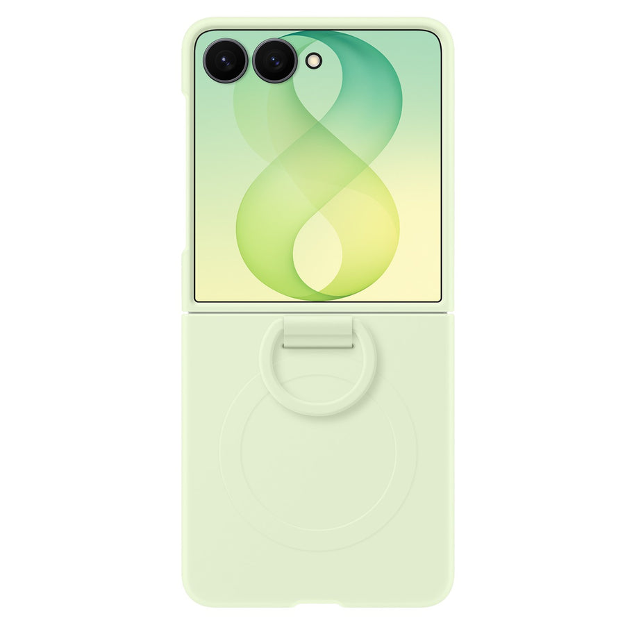 Samsung Galaxy Z Flip8 (2026) Silicone Ring Magnet Case - Mint