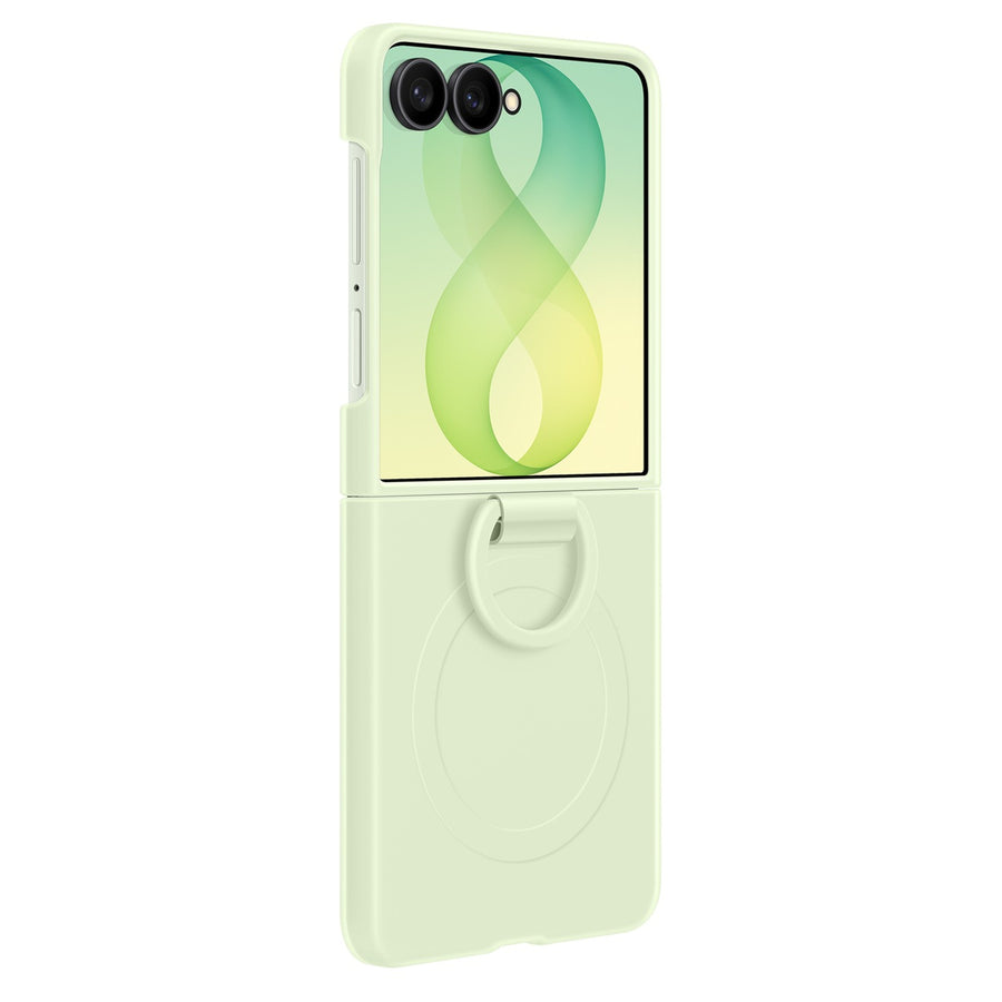 Samsung Galaxy Z Flip8 (2026) Silicone Ring Magnet Case - Mint