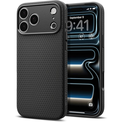 Spigen iPhone 17 Pro Max (6.9") Liquid Air  Case - Matte Black
