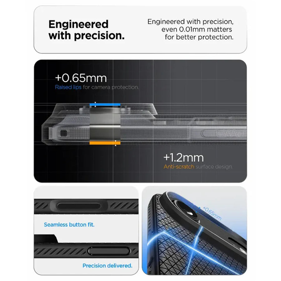 Spigen iPhone Air (6.5") Liquid Air  Case - Matte Black
