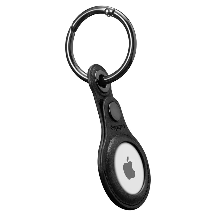 Spigen Apple AirTag Valentinus Case with Key ring, Slim & Sleek Design, Premium PU Leather, Easy to use