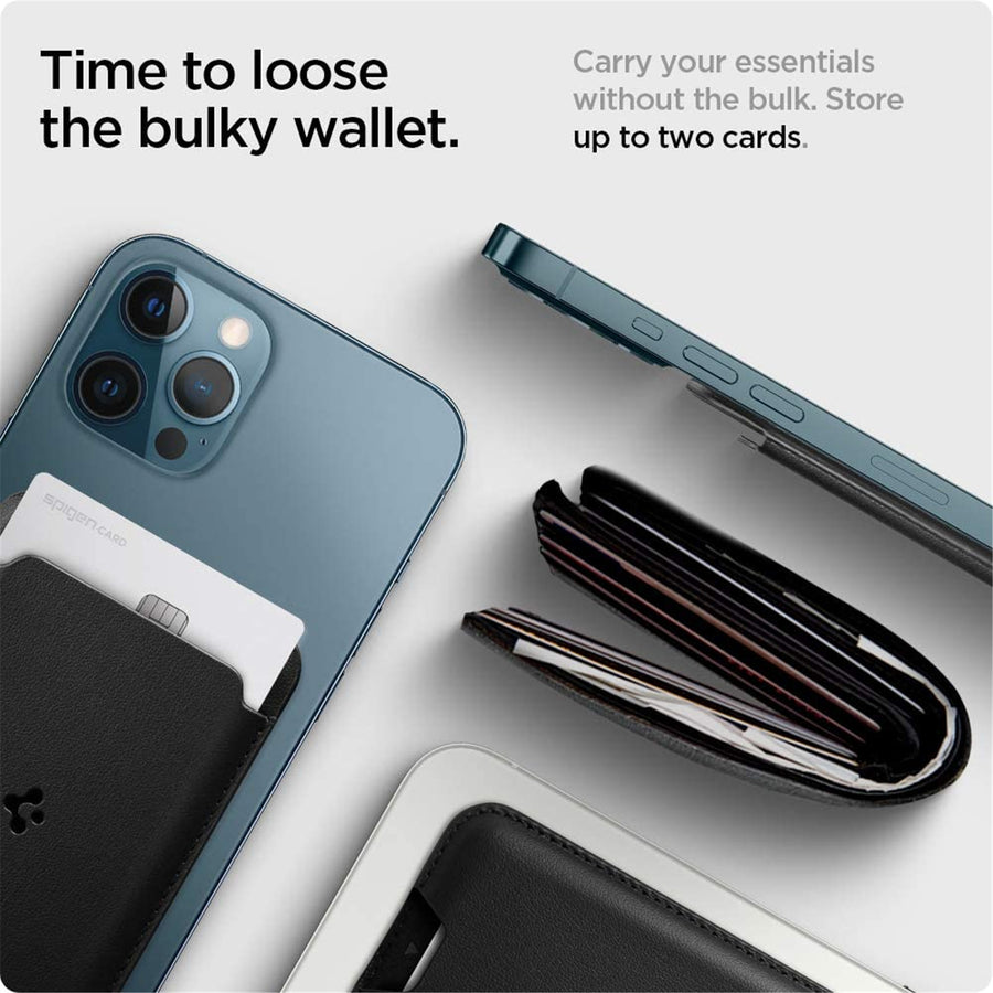 Spigen    MagSafe Wallet Card Holder - Black