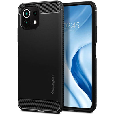 Spigen Xiaomi Mi 11 Lite 5G Rugged Armor  Case - Black