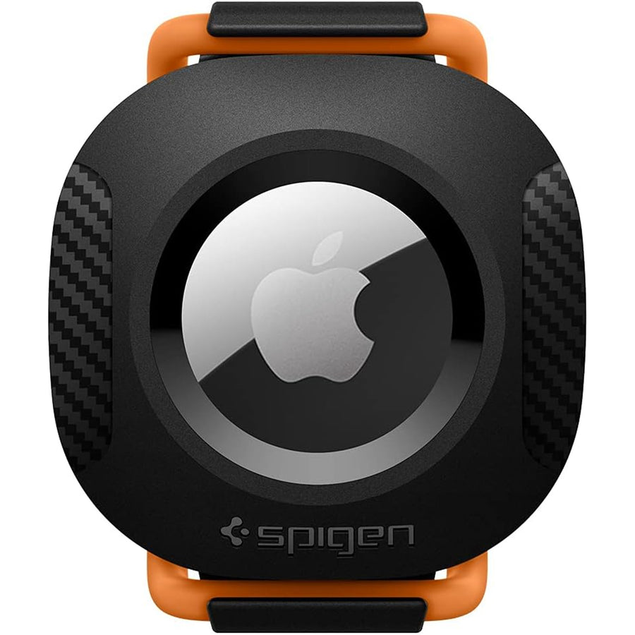 Spigen Apple AirTag ComforTag Pet Collar - Black, Extra Durable and Comfortability, Versatile design to fit any straps!