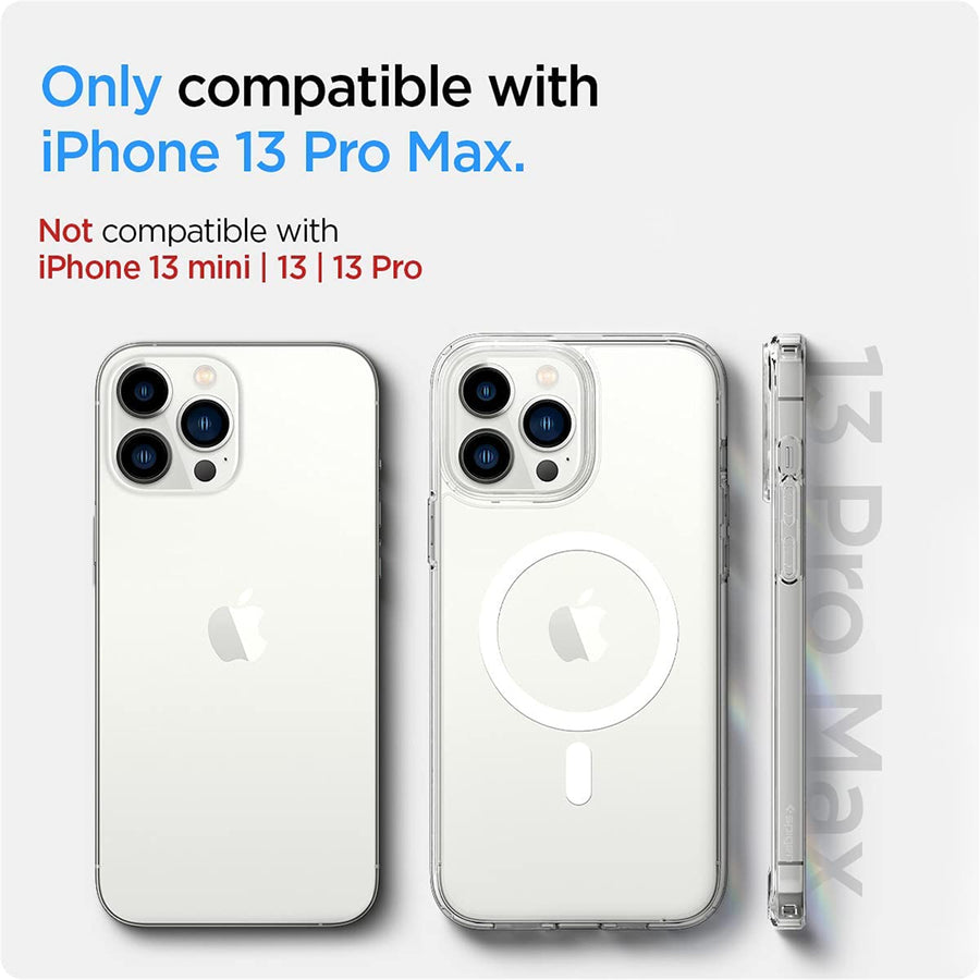 Spigen iPhone 13 Pro Max (6.7") Ultra Hybrid  MagSafe Case - Crystal Clear