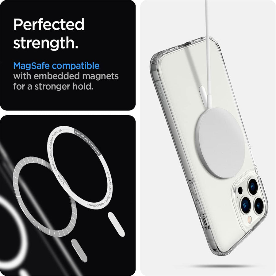 Spigen iPhone 13 Pro (6.1") Ultra Hybrid  MagSafe Case - Crystal Clear