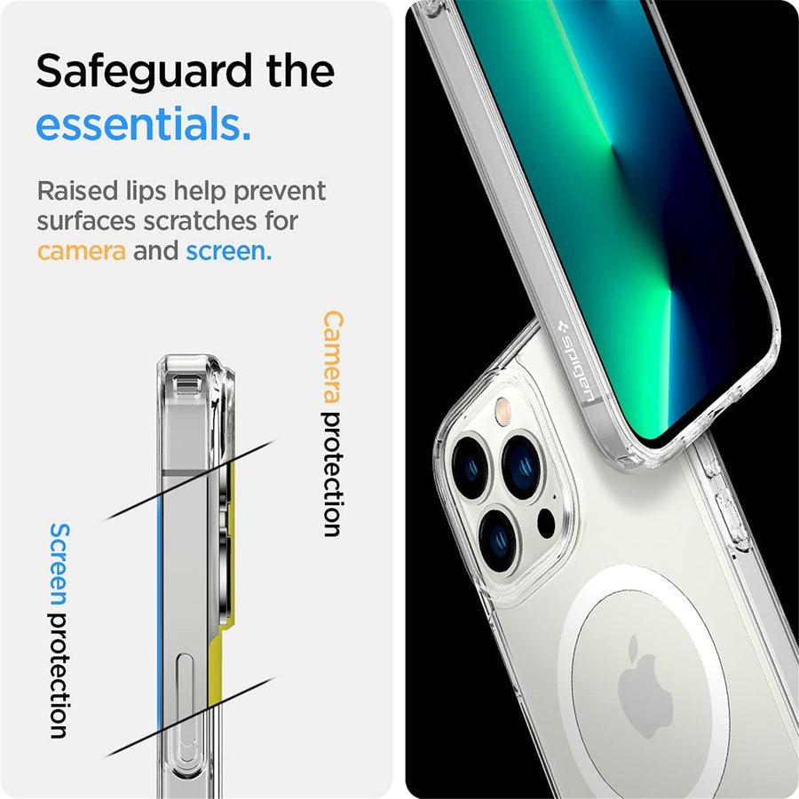 Spigen iPhone 13 Pro (6.1") Ultra Hybrid  MagSafe Case - Crystal Clear