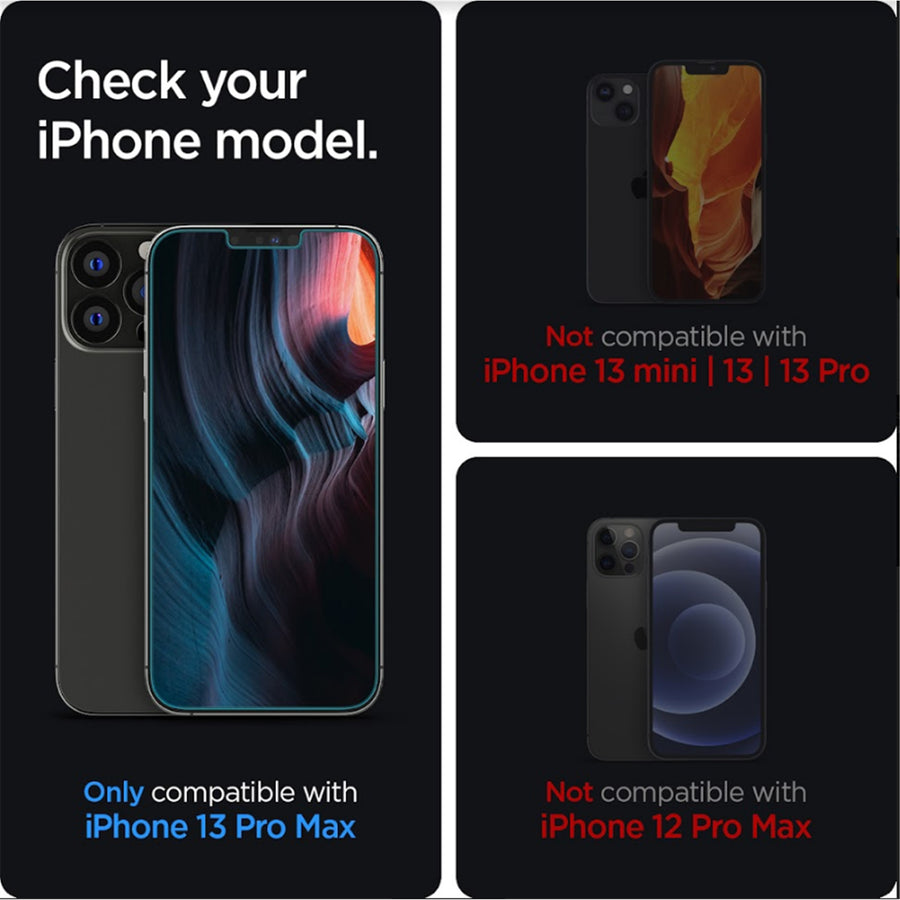 Spigen iPhone 14 Plus / 13 Pro Max (6.7")   Premium Tempered Glass Screen Protector